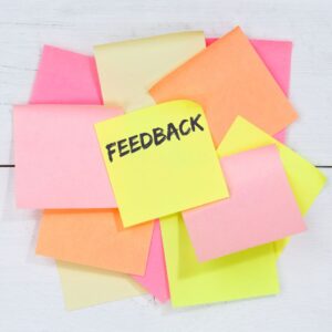 Giving and Receiving Feedback.